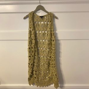 Women’s long sweater vest